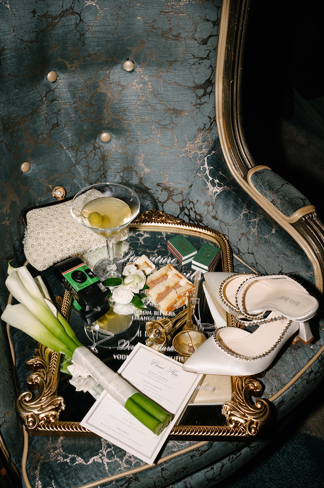 Kierstin and Thomas Blackstone wedding room and design detail
